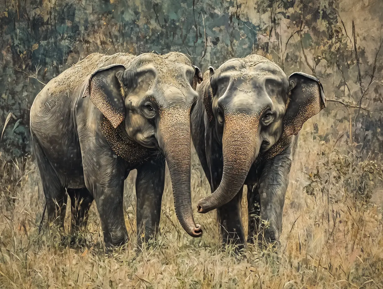 Elefantes del Black Ivory Coffee