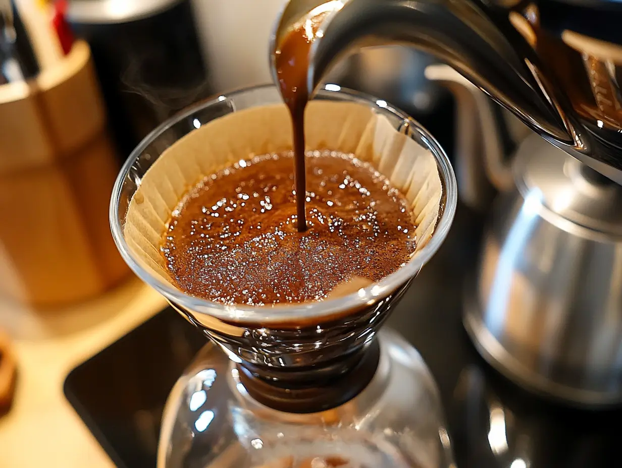 Preparación de Black Ivory Coffee