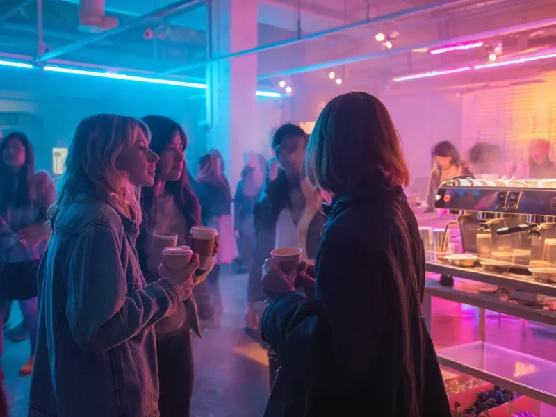 Coffee rave parties