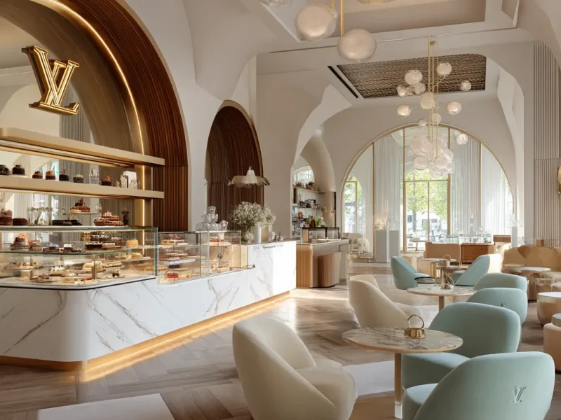 Louis vuitton cafeterias