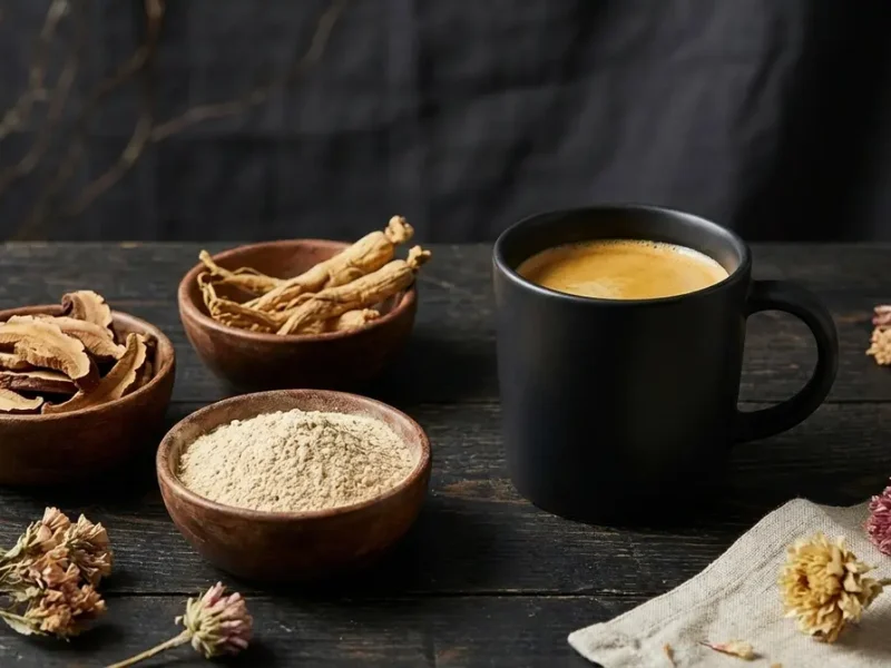 Cafe funcional adaptogenos
