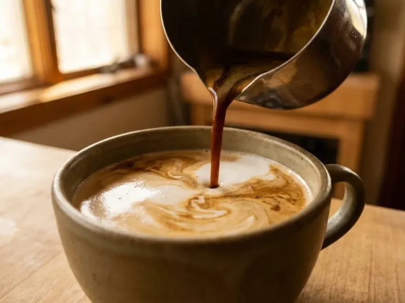 Leche vegetal corta cafe