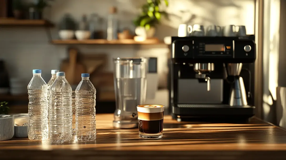 Agua para cafetera