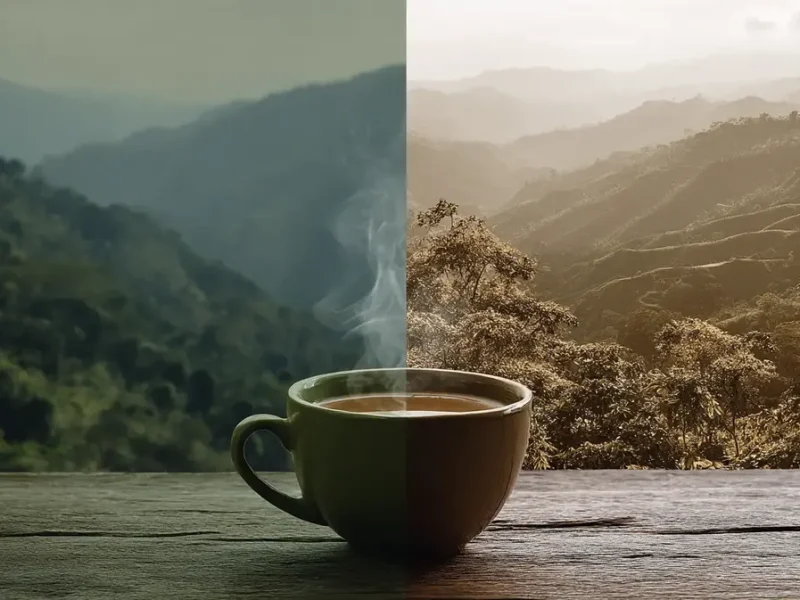 Cafe mexicano vs colombiano