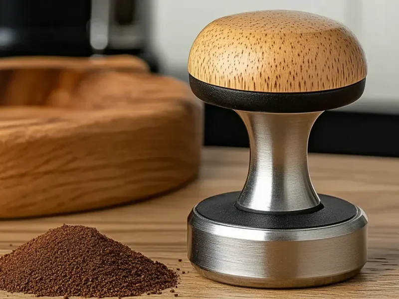 tamper cafetera